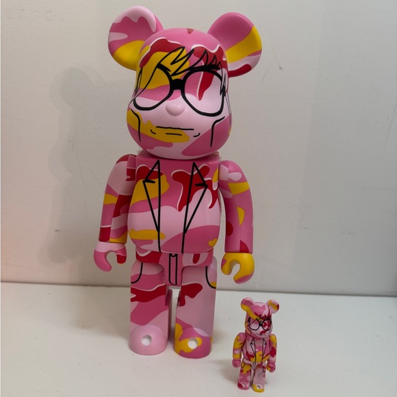 Bearbrick Andy Warhol 100% & 400% - Picture 1 of 4